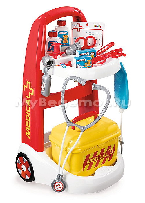 Тележка доктора Smoby Medical Cart