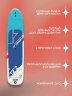 Сап борд Prime sup 12'2 Discovery blue
