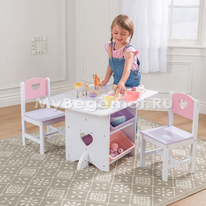 Набор детской мебели KidKraft «Heart»