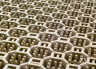Модульное грязезащитное ПВХ покрытие OPTIMA DUOS 250x250x9мм, бирюзовое.