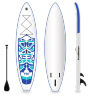 Доска САП (SUP) надувная FUNWATER TIKI Синий 320х83х15