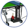 Теннисный стол Donic Indoor Roller 600 Green