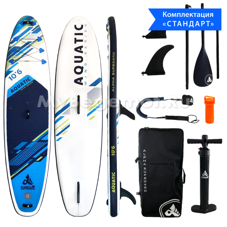 САП БОРД ДЛЯ ПЛАВАНИЯ ПОД ПАРУСОМ WIND SERIES 10`6 AQUATIC ALLROUND STANDART