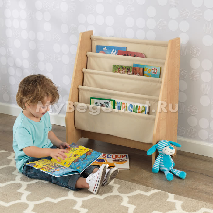 Шкафчик из натурального дерева  для книг KidKraft «Sling», натурал