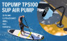 Насос CYCPLUS SUP, насос высокого давления для Каяка, лодки, 12 В