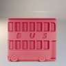 Мягкая защитная 3D панель для стен "BUS"