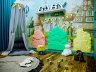 Мягкая защитная 3D панель для стен "Дом"