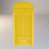 Мягкая защитная 3D панель для стен "TELEPHONE"