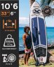 Доска САП (SUP) надувная X-POWER BLUE 320х84х15
