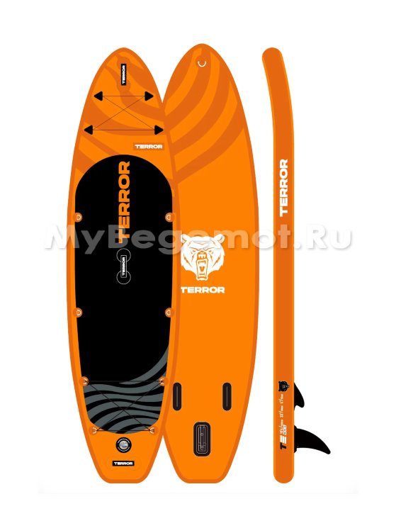 Надувная SUP доска Terror 10'6" x 33" Orange