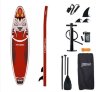 Надувная САП (SUP) доска 350х81х15 HELLO PLUS TIGER красный