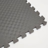 Мягкий пол в детскую комнату, коврики-пазлы из ЭВА 50х50x1 см, серый
